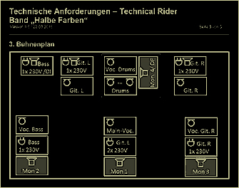 Halbe Farben - Technical Rider